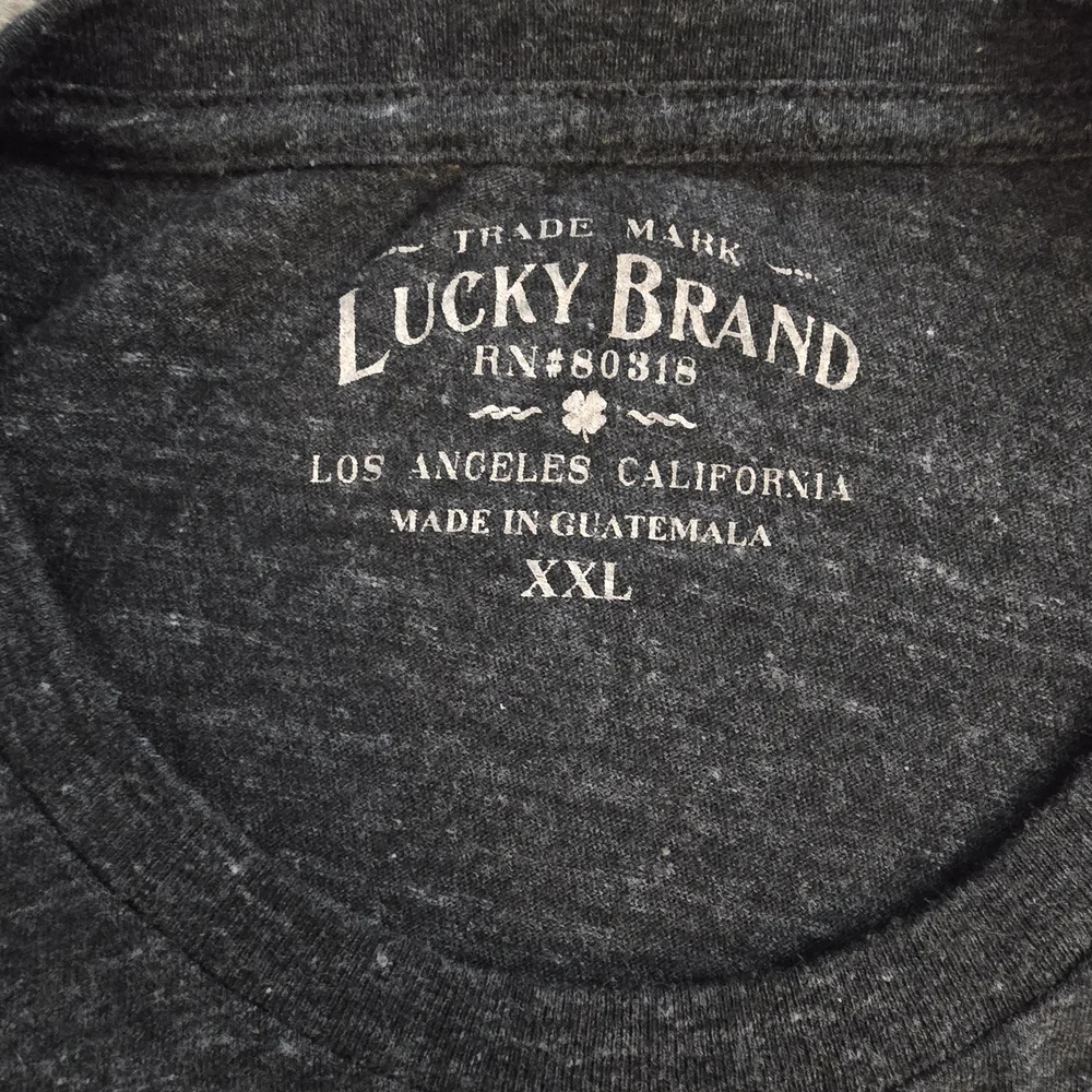Lucky Brand Charcoal Graphic Tee for Men - Picture 3 of 5